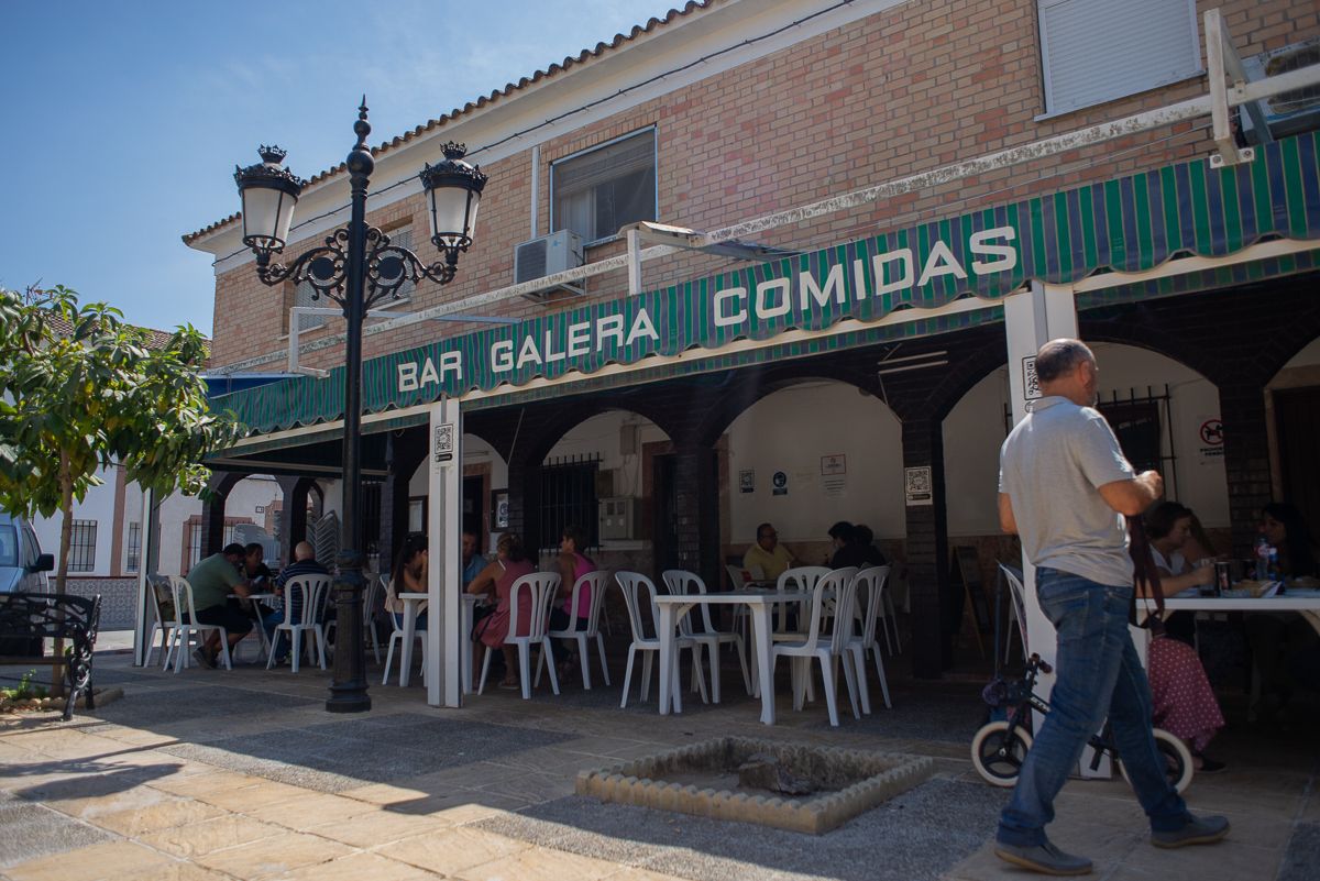 El Bar Galera de Guadalcacín, negocio que fundó Juan María Galera Collado.