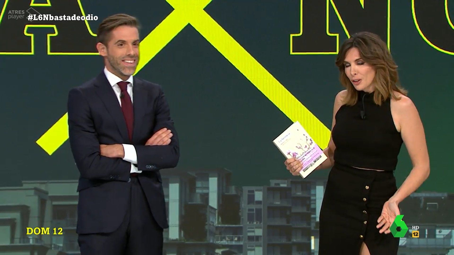 José Yélamo, durante un momento de su estreno en 'La Sexta Noche'.