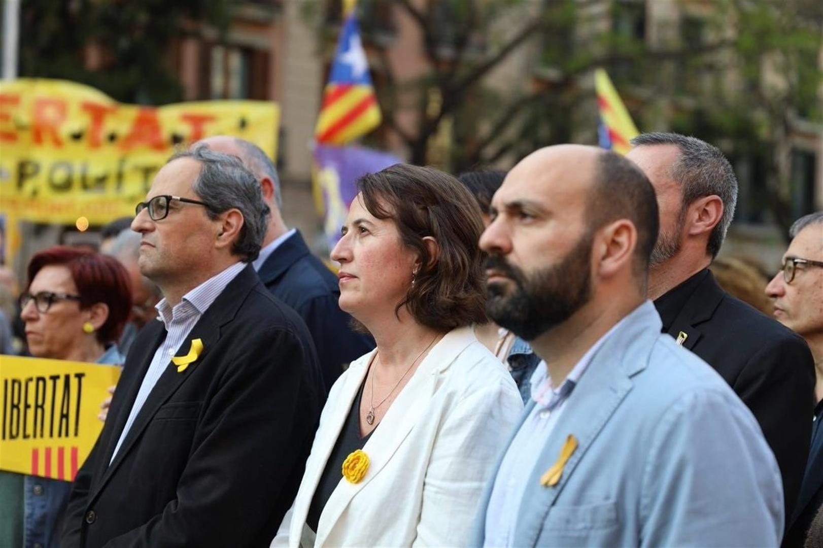 El presidente de la Generalitat, Quim Torra. FOTO: EUROPAPRESS.