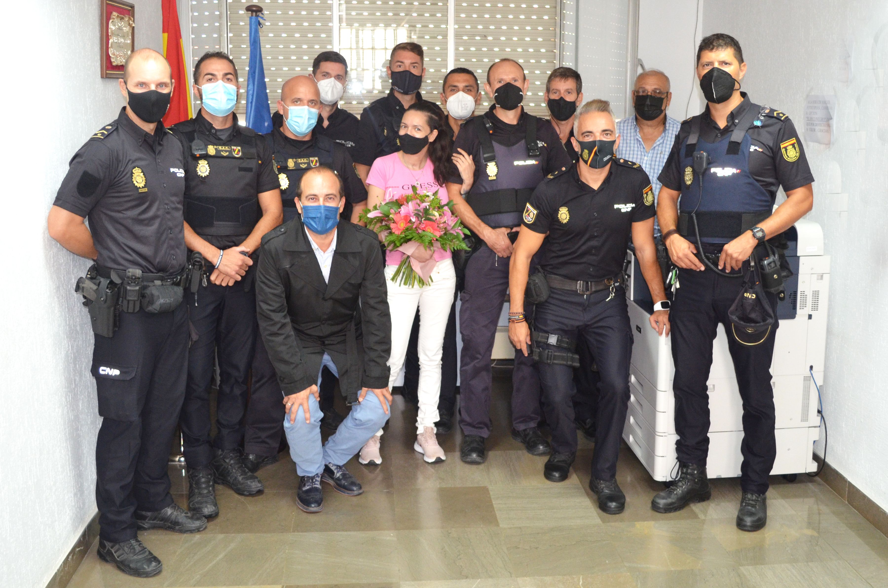 El emotivo acto de agradecimiento a la Policía Nacional de El Puerto de Santa María.