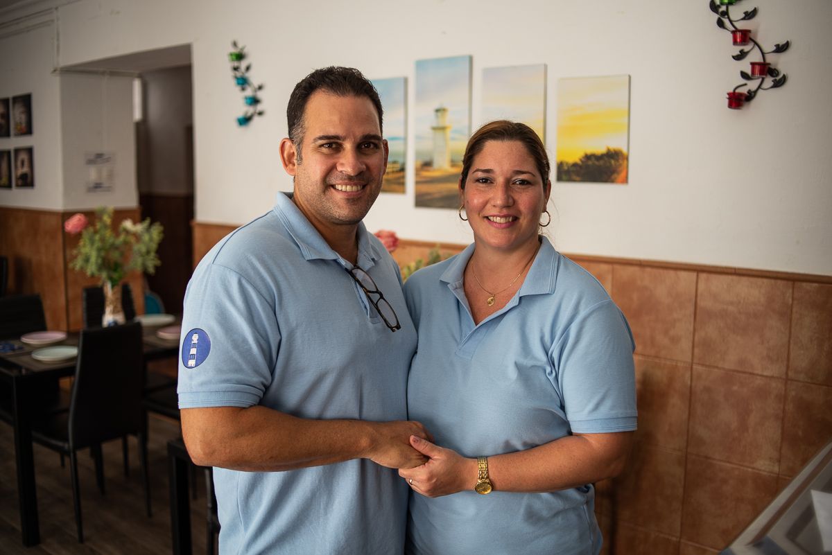 Danilo y Ángela posan para lavozdelsur.es