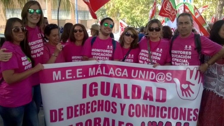 Monitoras de integración social de la escuela pública andaluza. 