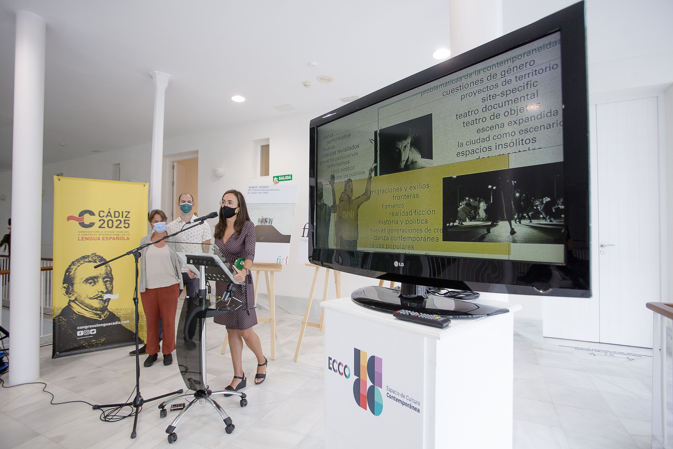 Presentación del Festival Iberoamericano de Teatro de Cádiz
