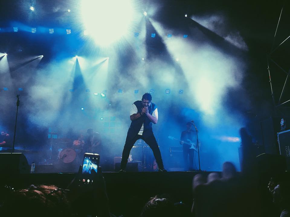 Antonio Orozco en concierto. FOTO: ANTONIO OROZCO. 