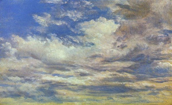 'Estudio de nubes', de John Constable (1821).