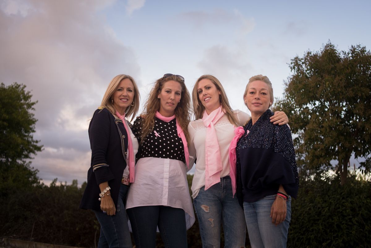 De izquierda a derecha: Eva Ruiz, Vanesa García, Raquel Aranda y Silvia Menacho. FOTO: MANU GARCÍA. 