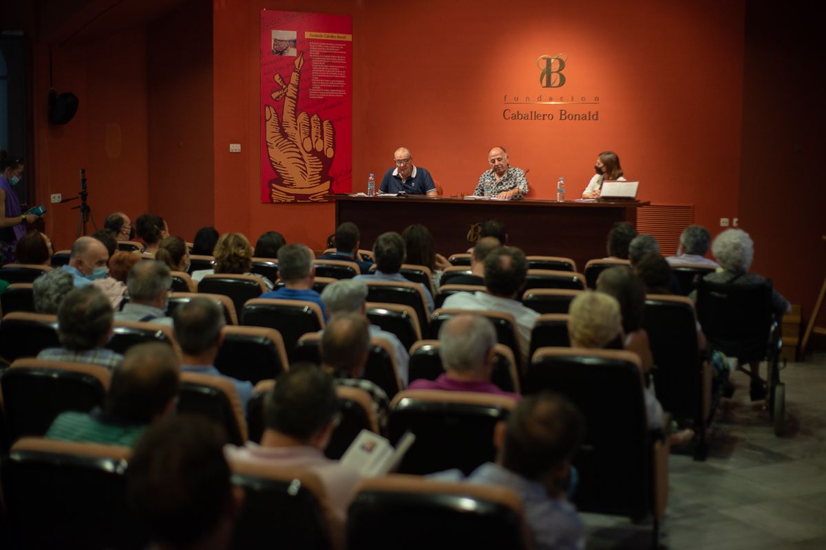 Un acto en la Fundación Caballero Bonald, en una imagen reciente.
