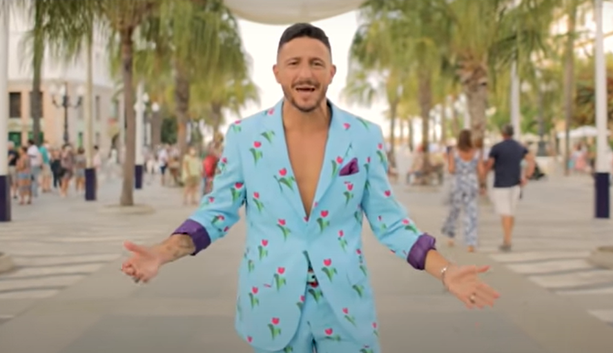 Aquí puedes ver el 'desmadre' de David Palomar con jugadores del Cádiz y otros artistas. 