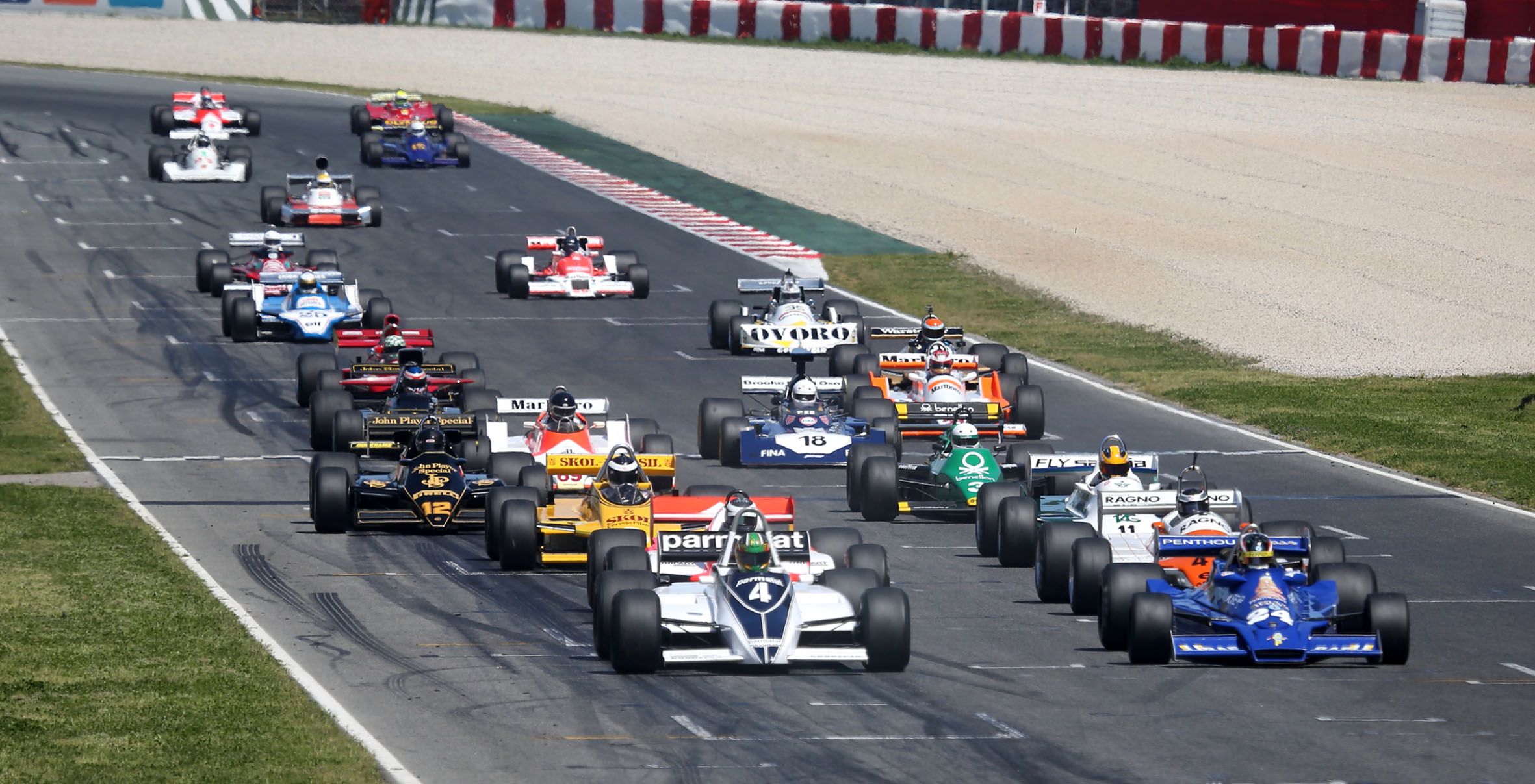 Los monoplazas históricos de la Fórmula Uno regresan a Jerez.
