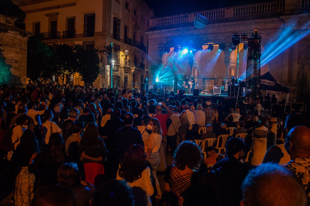 Pasada edición del Xera, en la plaza de La Asunción en Jerez.