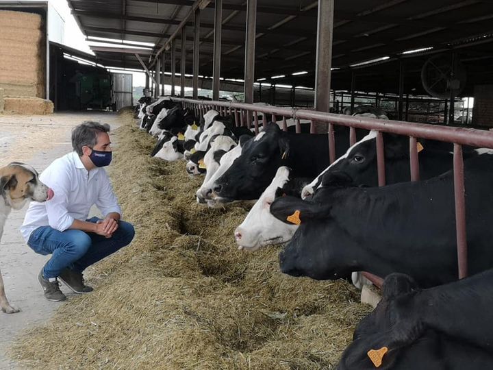 Antonio Saldaña en una fotografía difundida en su página de Facebook. 