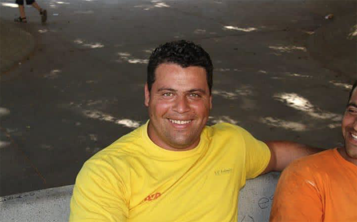 Así de sonriente recuerdan sus amigos a Paco Collantes.