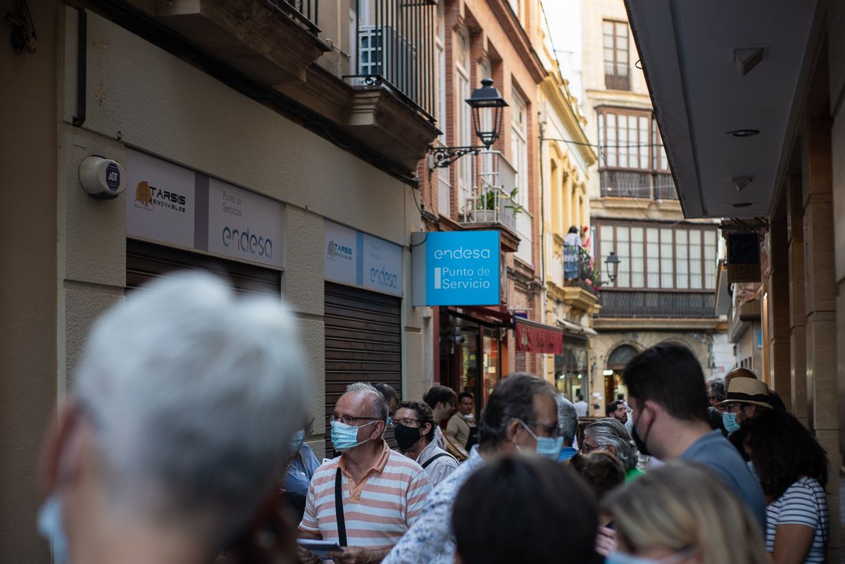 Una concentración contra las subidas de los precios en Endesa
