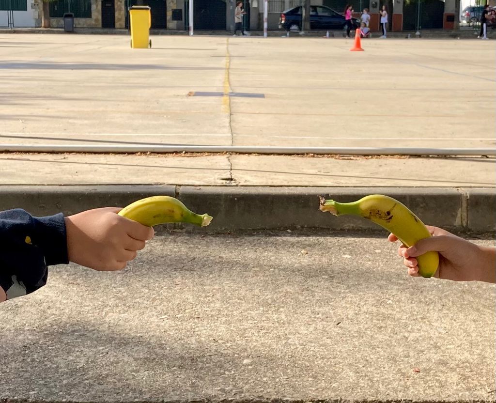 Solidaridad con el pueblo canario en el CEIP Arana Beato