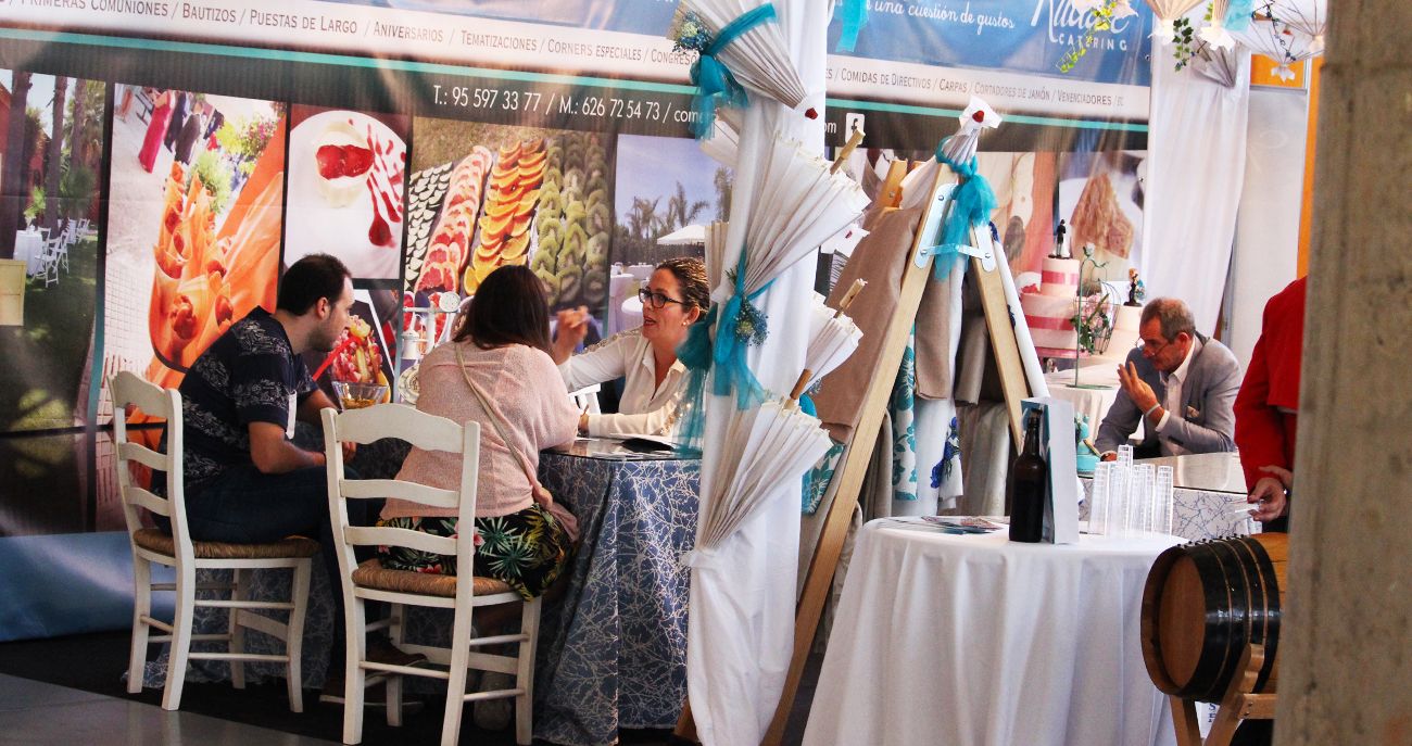 Uno de los stands de Bodasur.