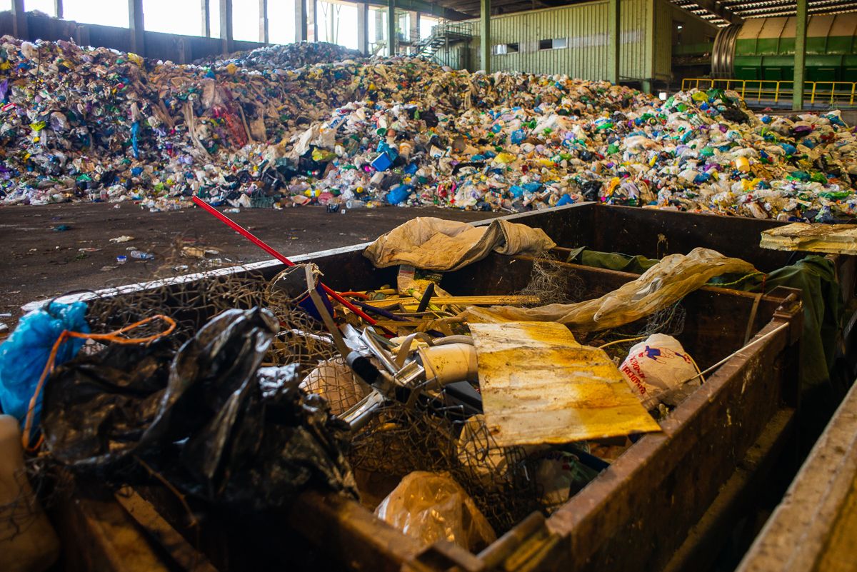 Interior de la planta de Las Calandrias, en una imagen reciente.