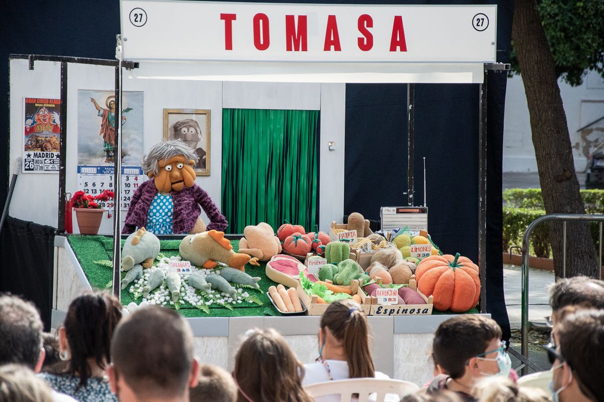 Un espectáculo de títeres en una imagen de archivo. 
