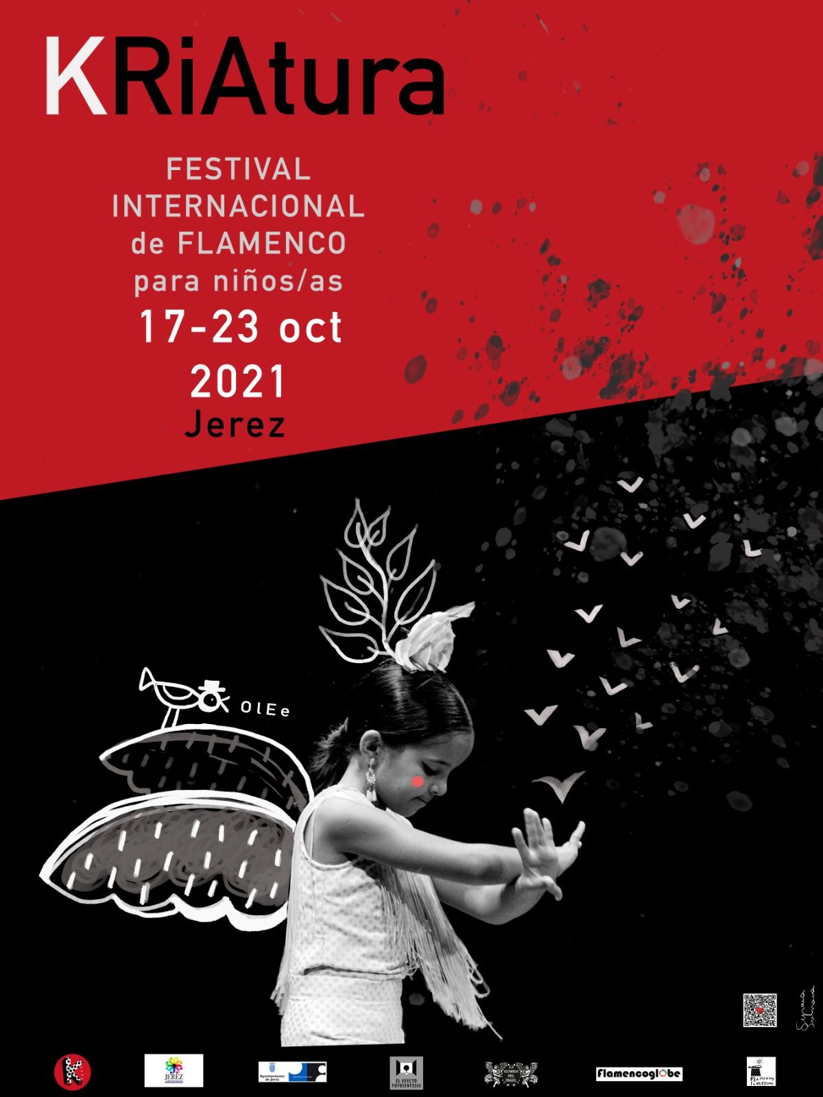 Cartel del festival Kriatura 2021.