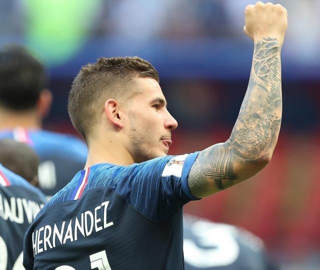 El futbolista francés, Lucas Hernández.