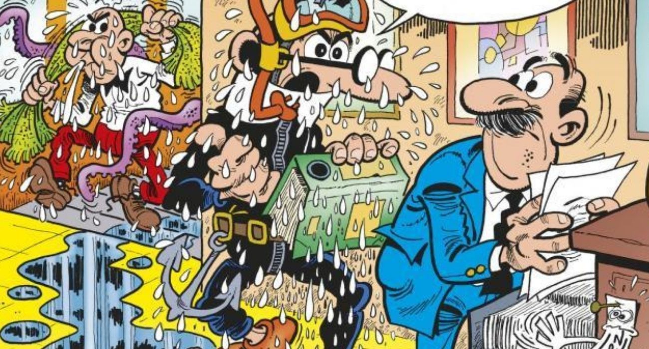 Mortadelo y Filemón luchan por el cambio climático en su nuevo cómic.