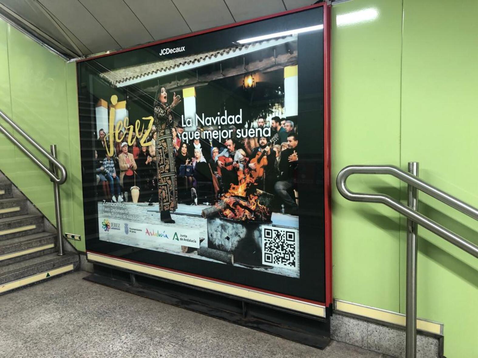 Jerez se promociona en el Metro de Madrid
