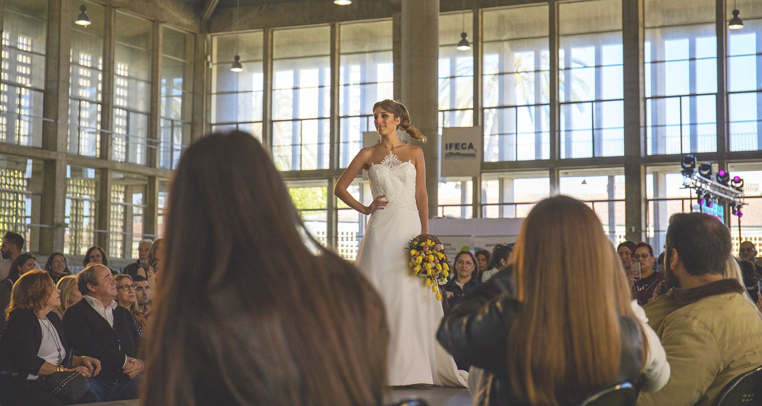 Un desfile en el evento 'Bodasur', en 2018.
