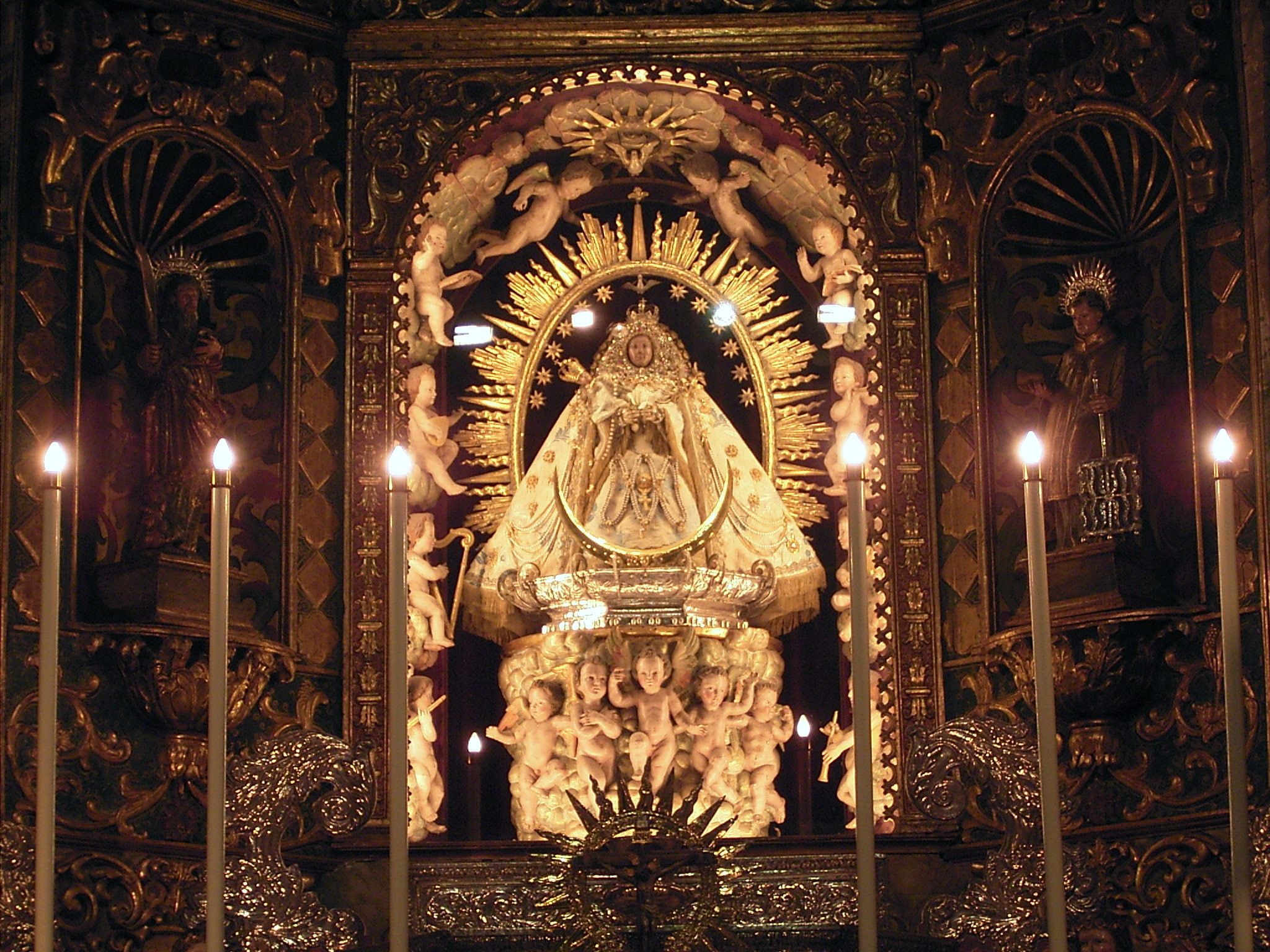 La Virgen de Las Nieves, patrona de La Palma.