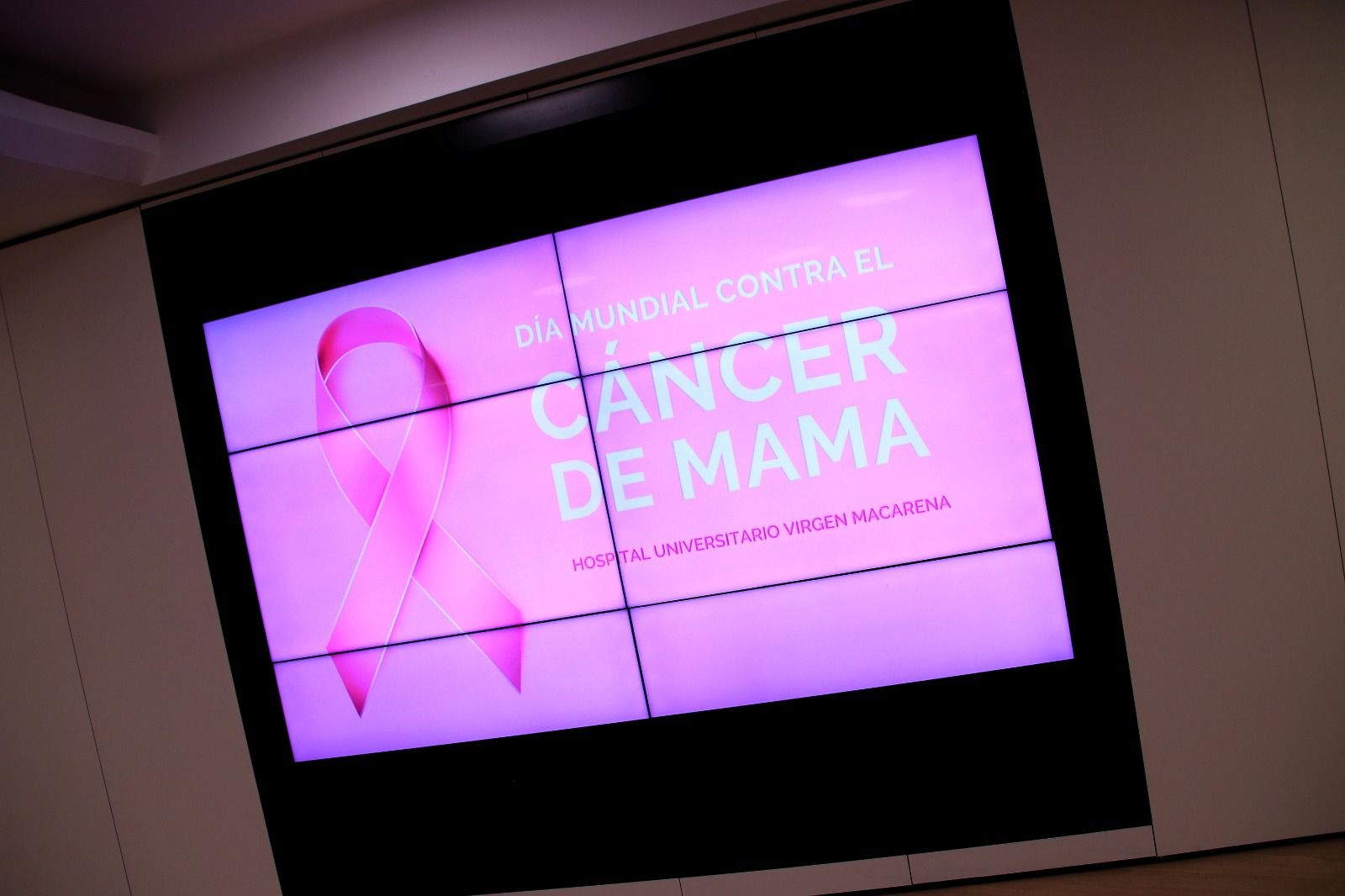 Campaña sobre la detección precoz de cáncer de mama en Andalucía.