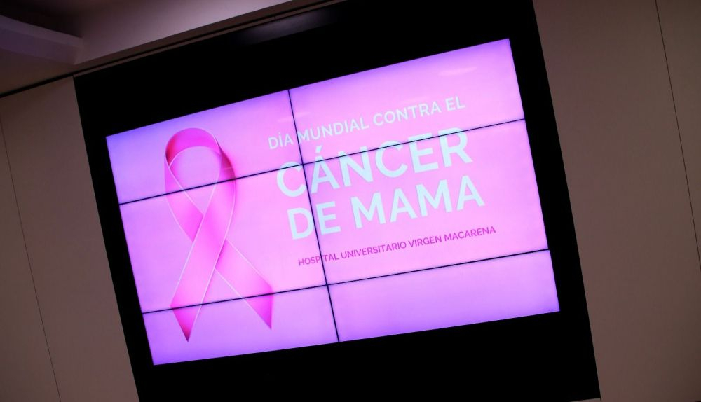 Campaña sobre la detección precoz de cáncer de mama en Andalucía.