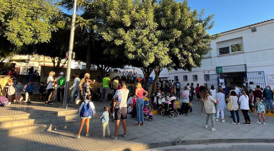 Protesta CEIP Blas Infante de Trebujena.