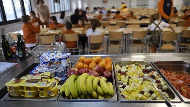 Imagen de archivo de un comedor. Casi 1.000 colegios de la provincia han promovido hábitos de alimentación saludables durante el pasado curso.