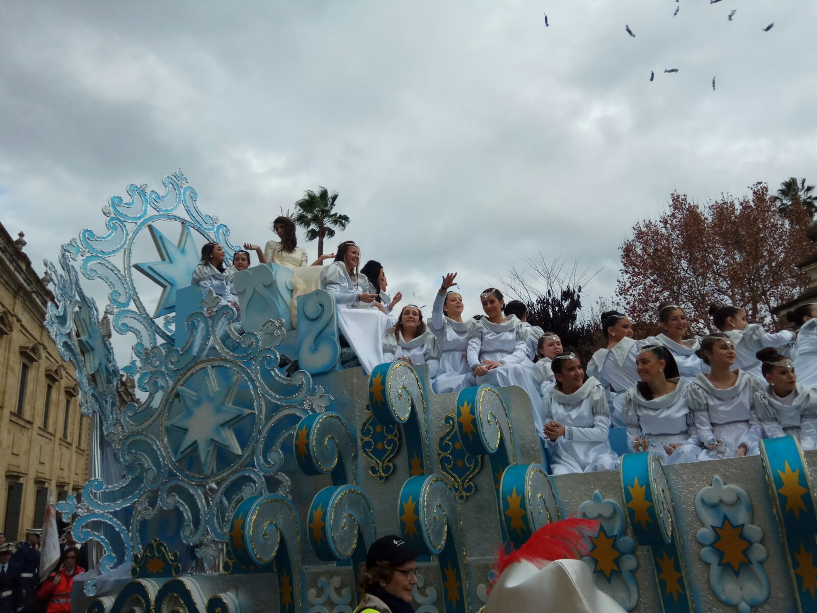 Una imagen de la Cabalgata de Reyes Magos de Sevilla de años anteriores. 