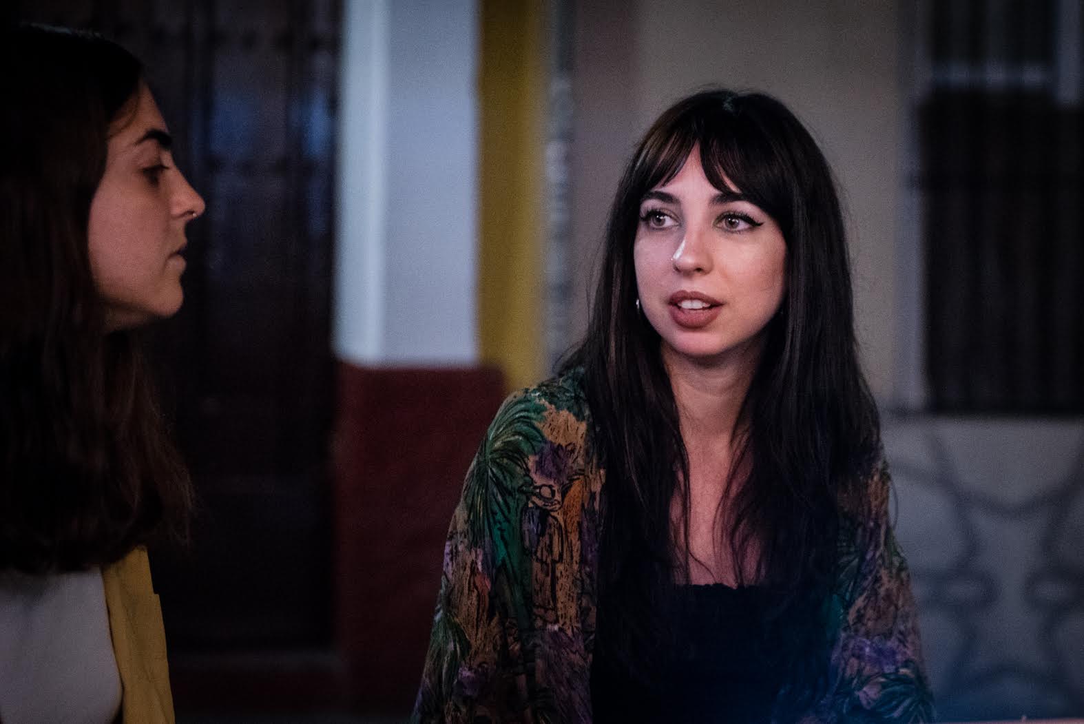 Alejandra Amere durante la entrevista con lavozdelsur.es