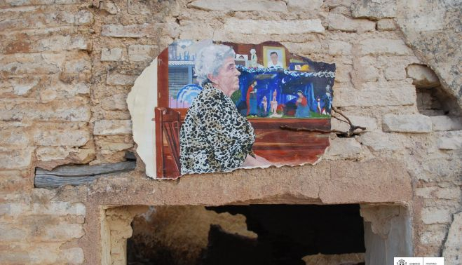 Fotografía de una obra del proyecto 'Perdidas en un Cortijo Andaluz'