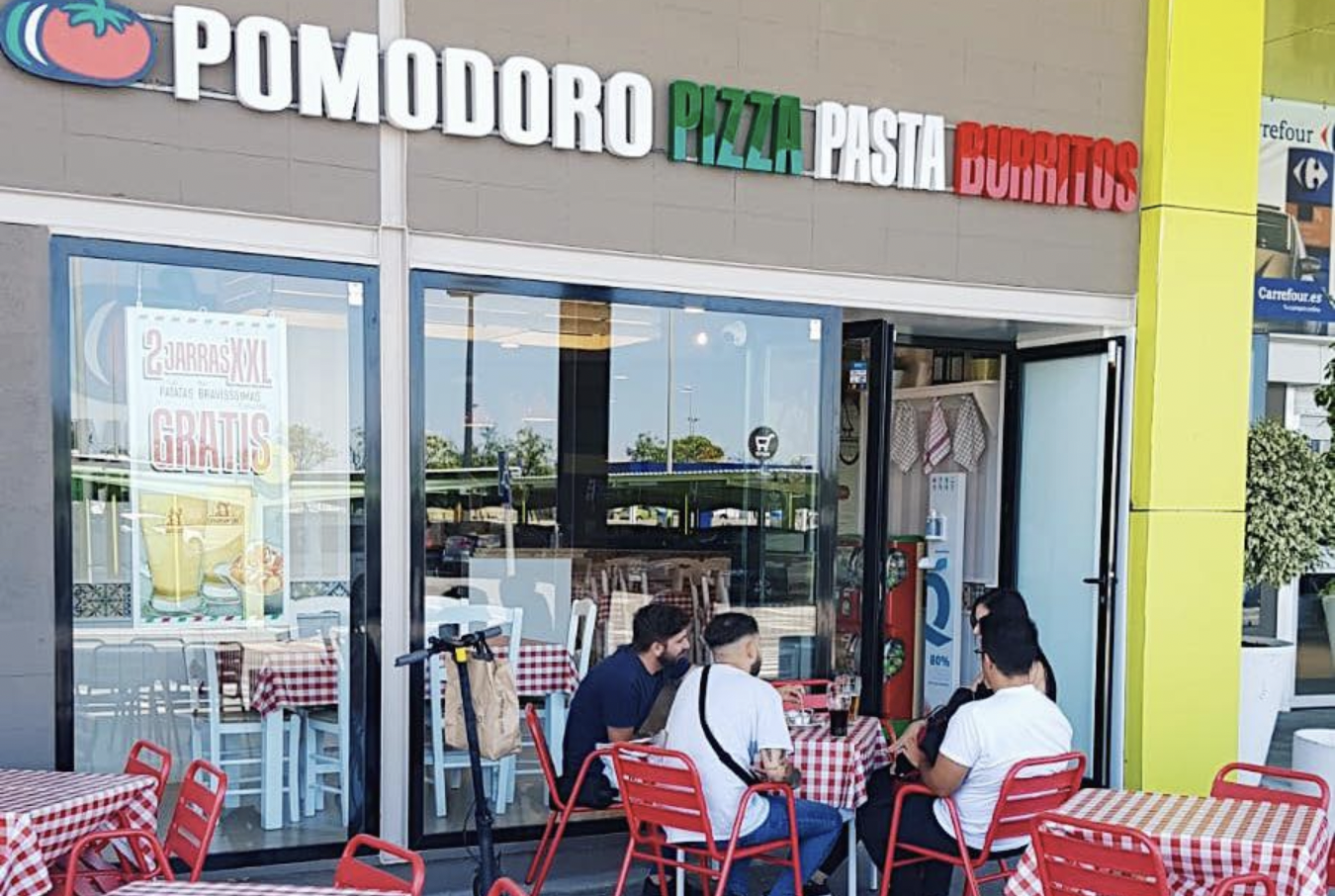 La cadena sevillana Pomodoro abre su segundo local en Jerez.