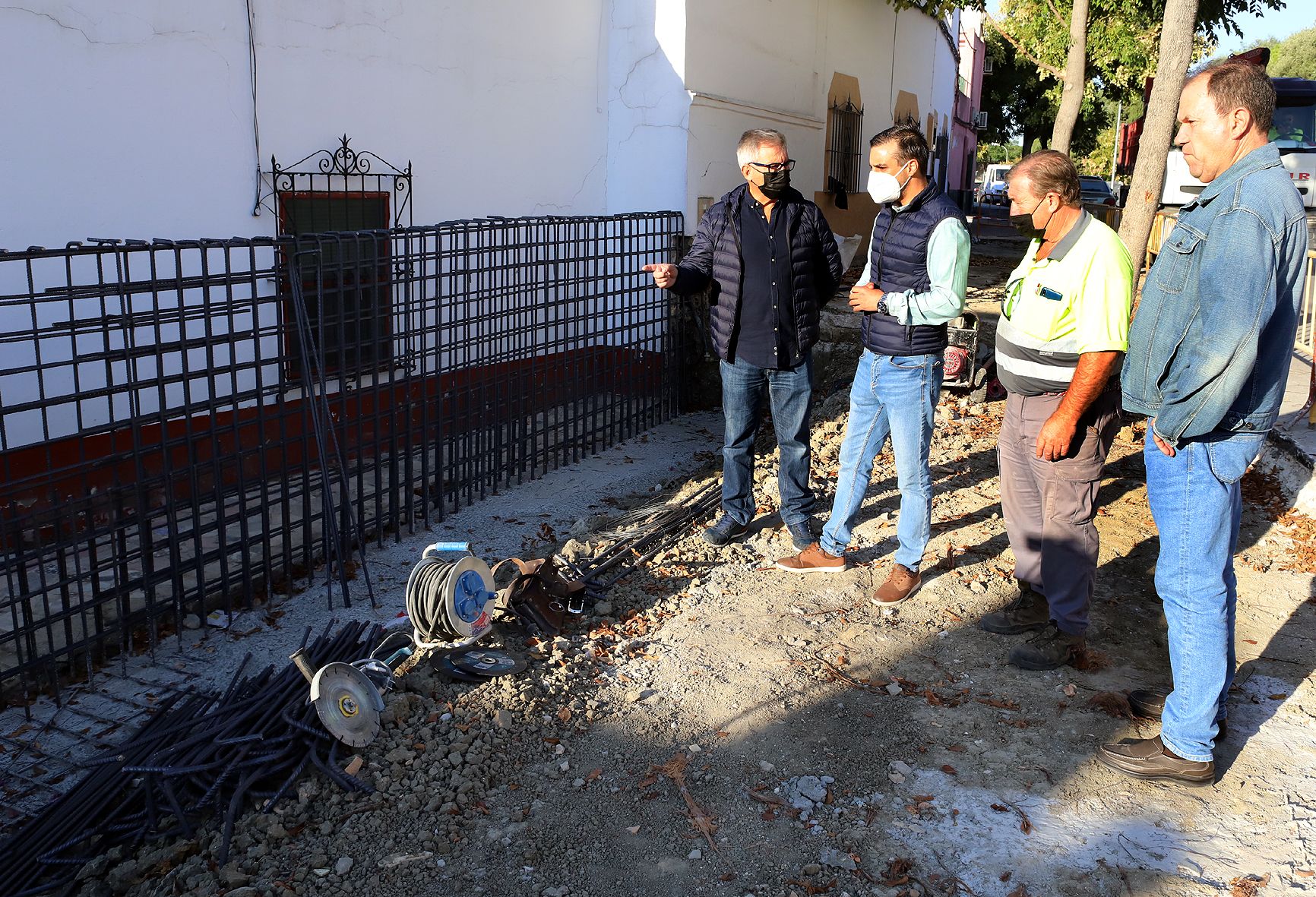 Nuevo muro de contención para la barriada de Torresoto en Jerez