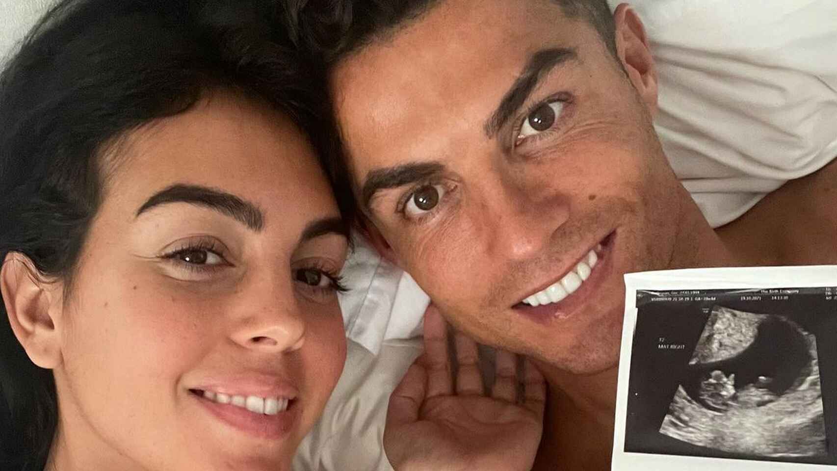 Cristiano Ronaldo y Georgina confirmaban que esperaban gemelos