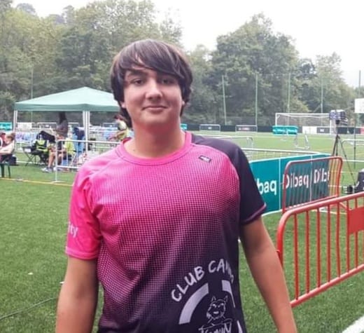 El jerezano Nacho Pavón compite en la categoría Junior.