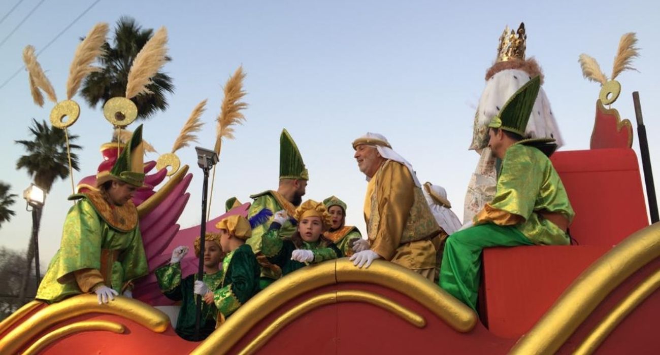 Una imagen de la cabalgata de Reyes Magos de Guadalcacín de 2020.