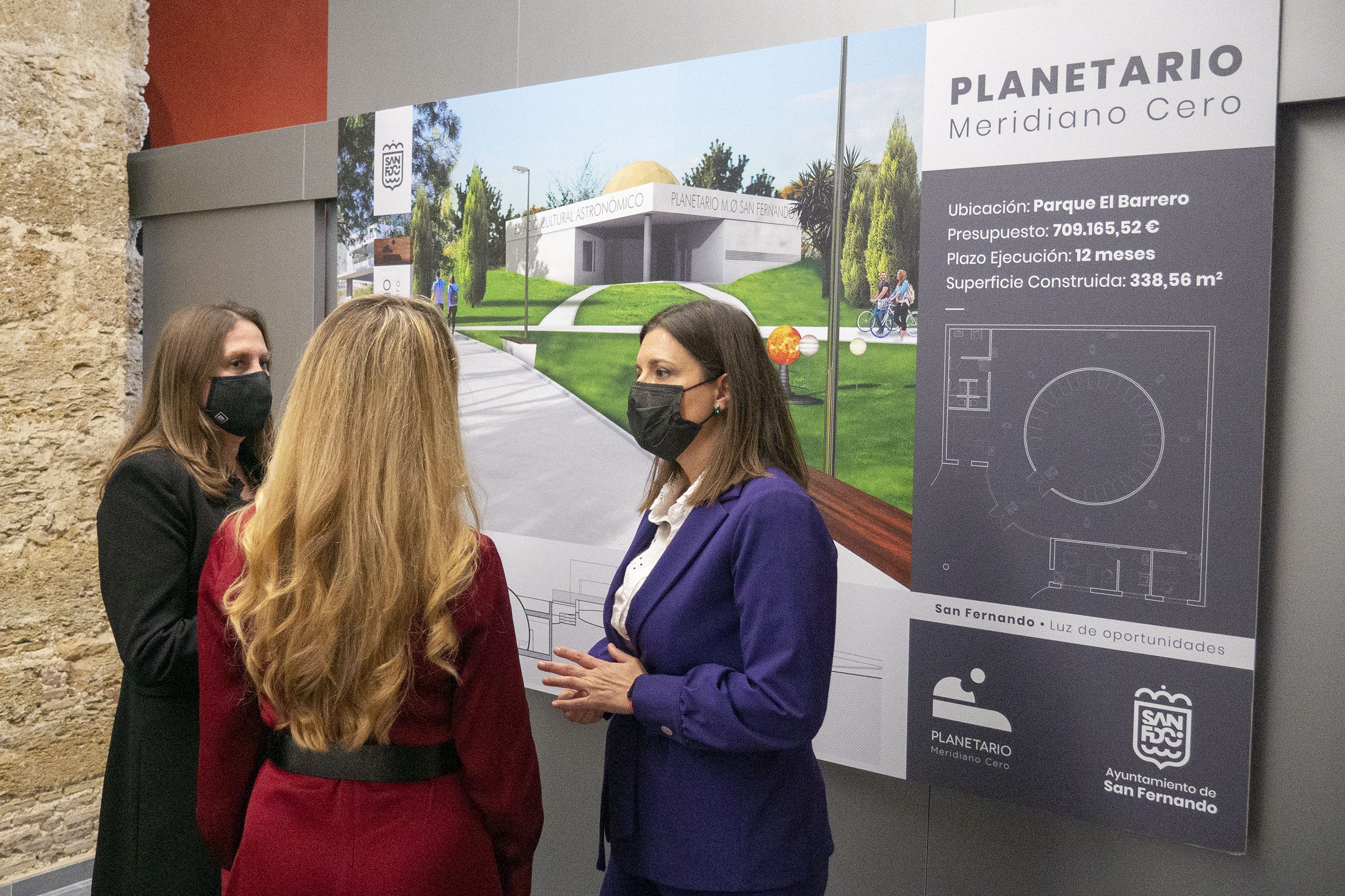 Presentación de la licitación de los trabajos para ejecutar el espacio.