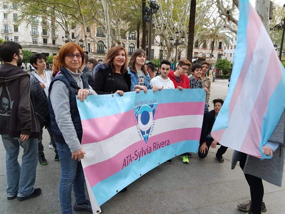 Una pasada concentración de ATA en Sevilla. FOTO: ATA SYLVIA RIVERA. 