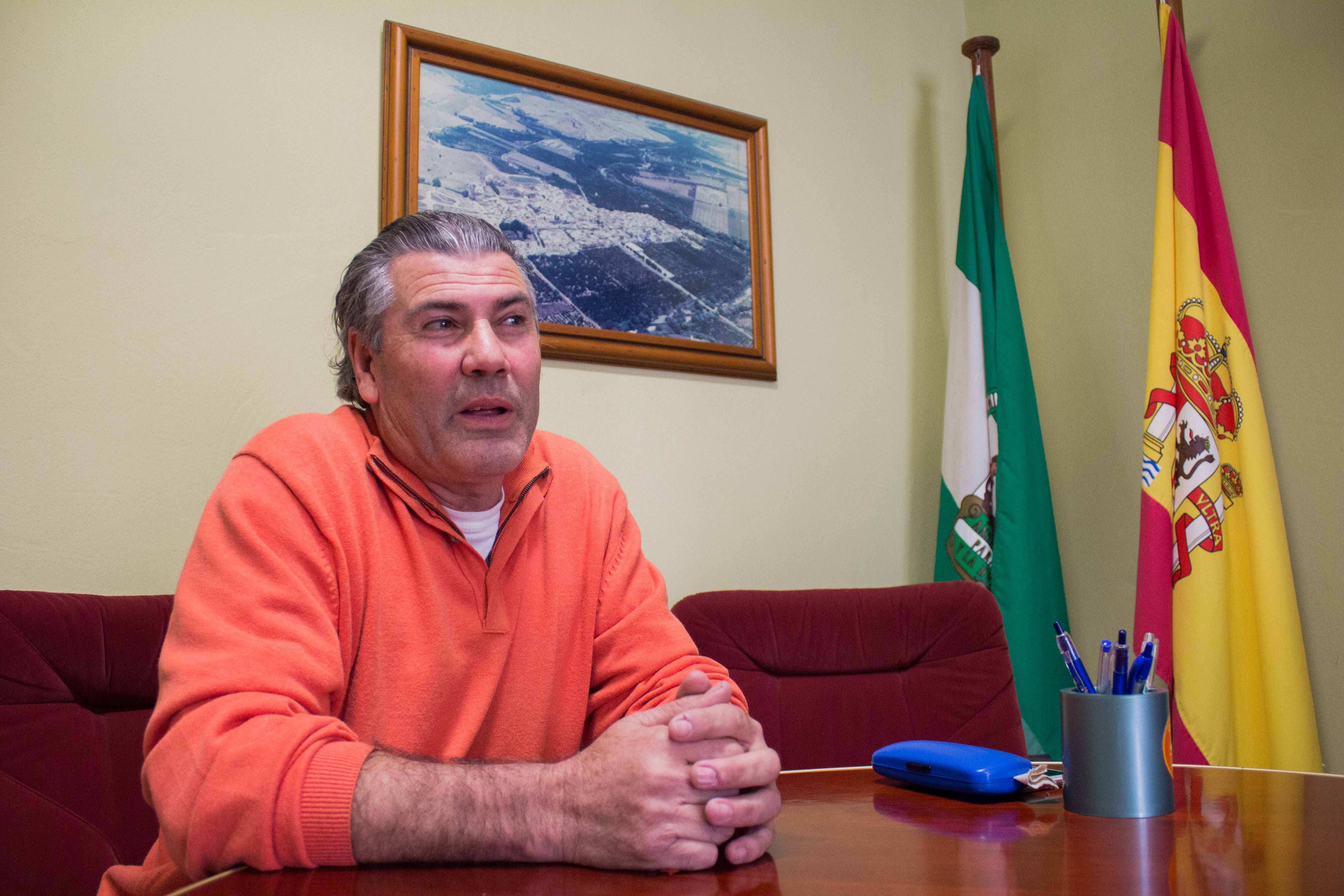 Jesús Fernández Rey, quien fue presidente electo de la ELA de El Tesorillo, es ahora elegido alcalde por IU. FOTO: SEBASTIÁN CHILLA. 