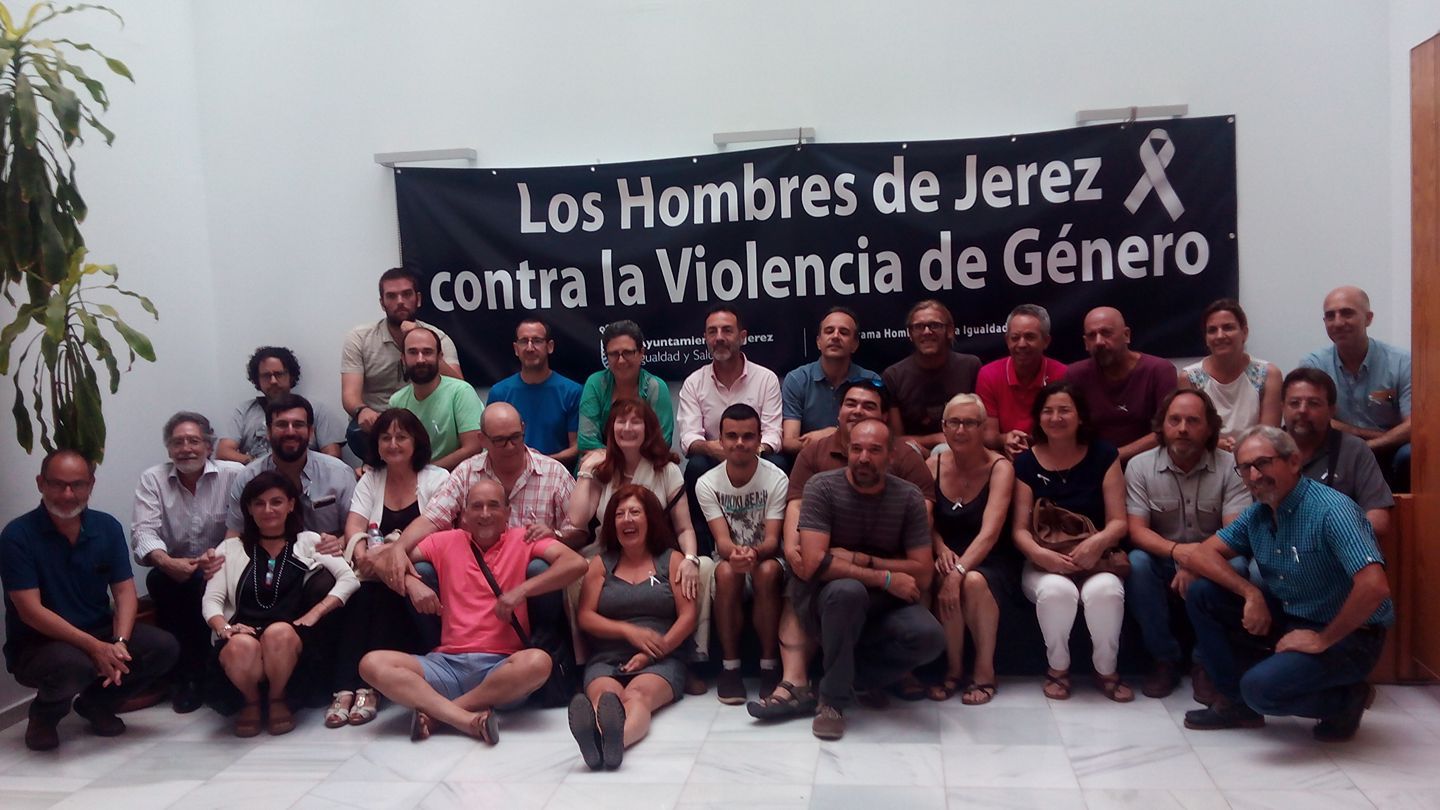 Un pasado encuentro de Hombres por la Igualdad en Jerez. FOTO: MIGUEL MONTEOLIVA S. 