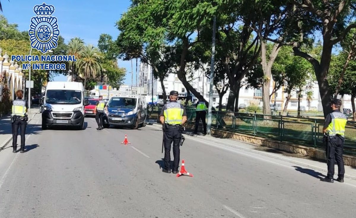 La Policía Nacional ha intensificado los controles en El Puerto.