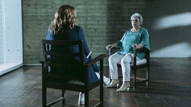 Dolores Vázquez y el caso Wanninkhof, en una imagen de HBO.