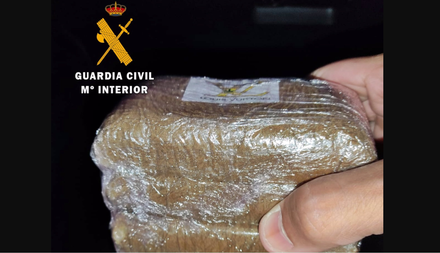 Localizan 245 kilos de hachís en una habitación de hotel en Granada