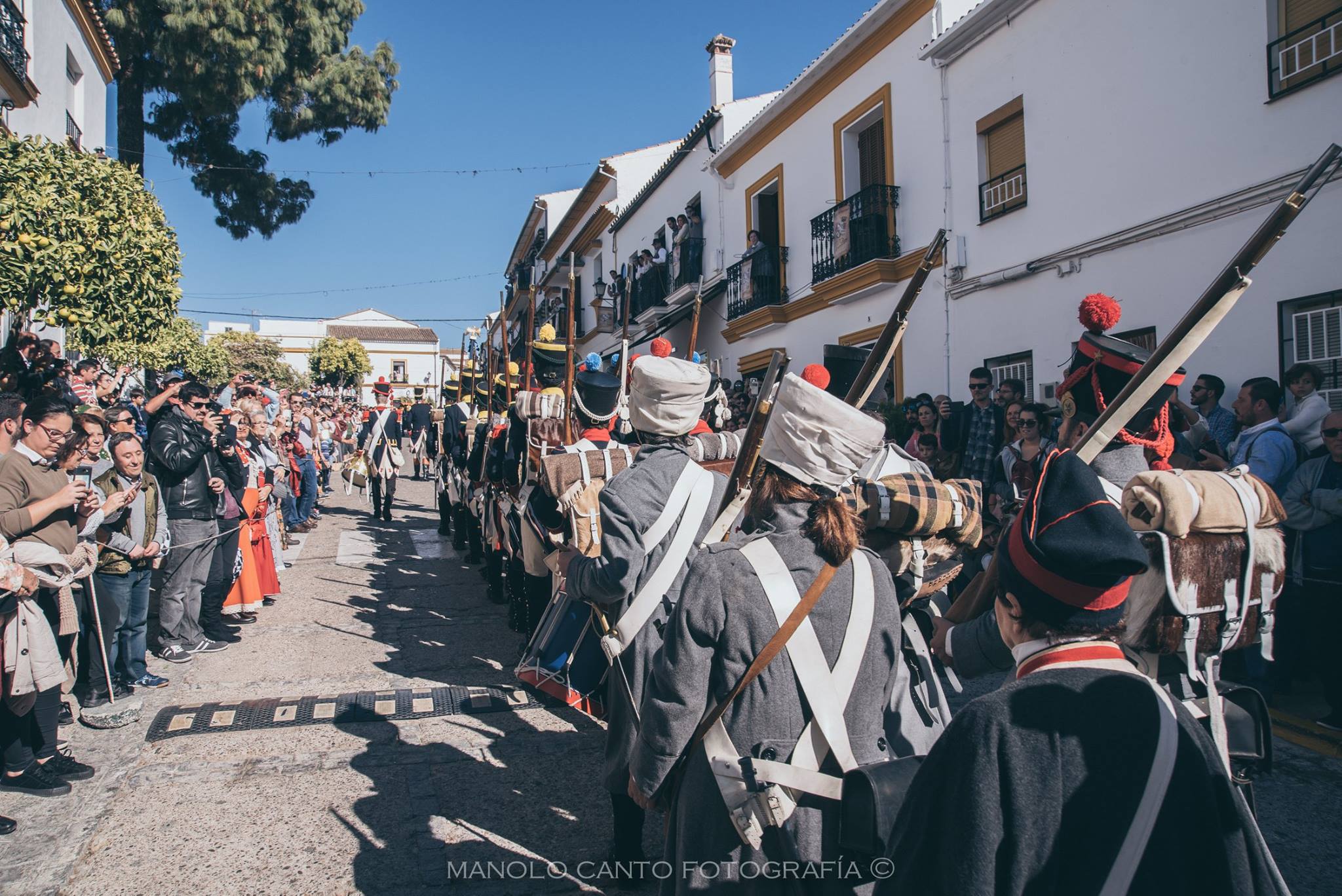 Una pasada Recreación Histórica de El Bosque. FOTO: MANOLO CANTO. 