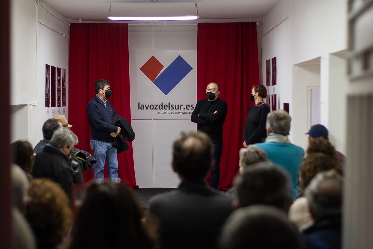 Juan Carlos y Miguel presentan la exposición en Jerez.