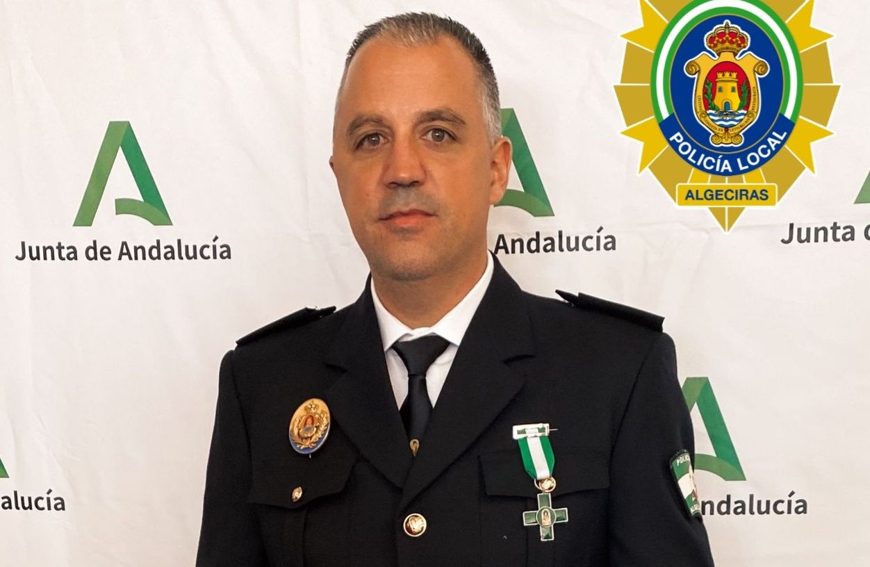 Daniel Torrubia, policía local de Algeciras.