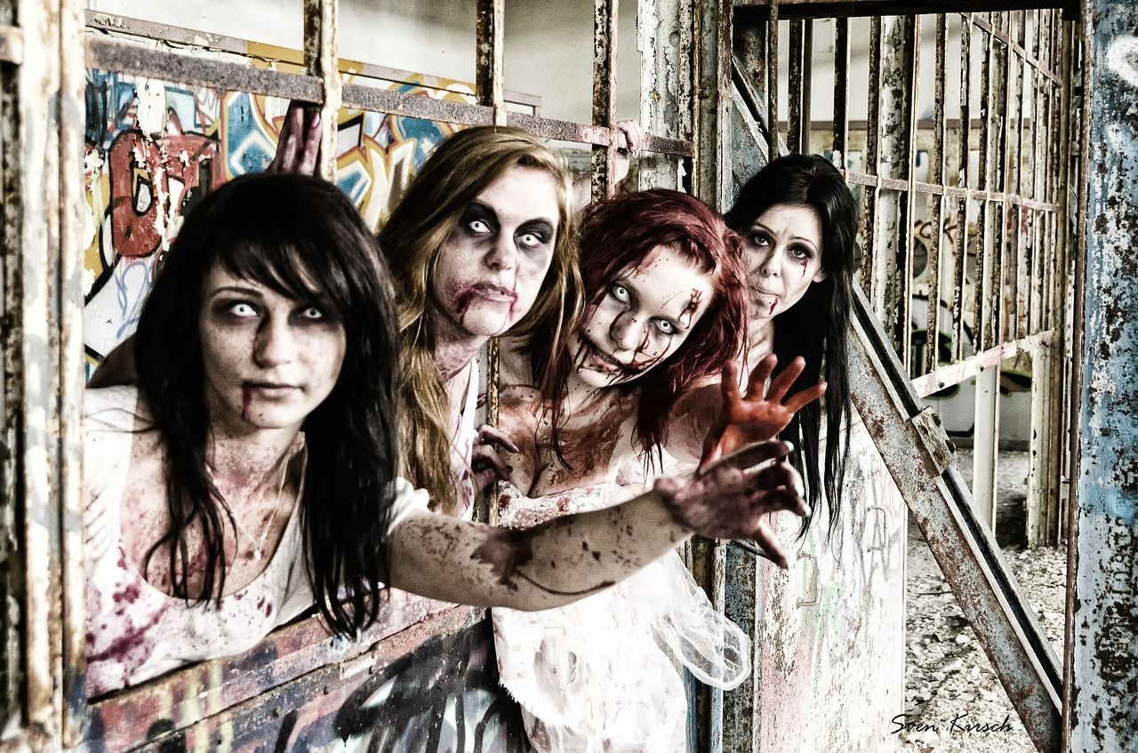 Zombies, en una imagen de pixabay.com